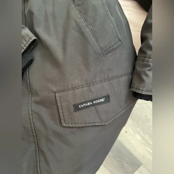 💯Canada Goose 100% authentic Men's down BLACK Puffer Jacket Langford Parka - Picture 5 of 16